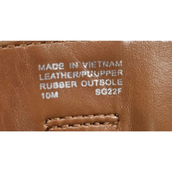 MICHAEL KORS Turner Astor Stud Brown Leather Boots WOMENS SIZE 10 - Picture 11 of 11